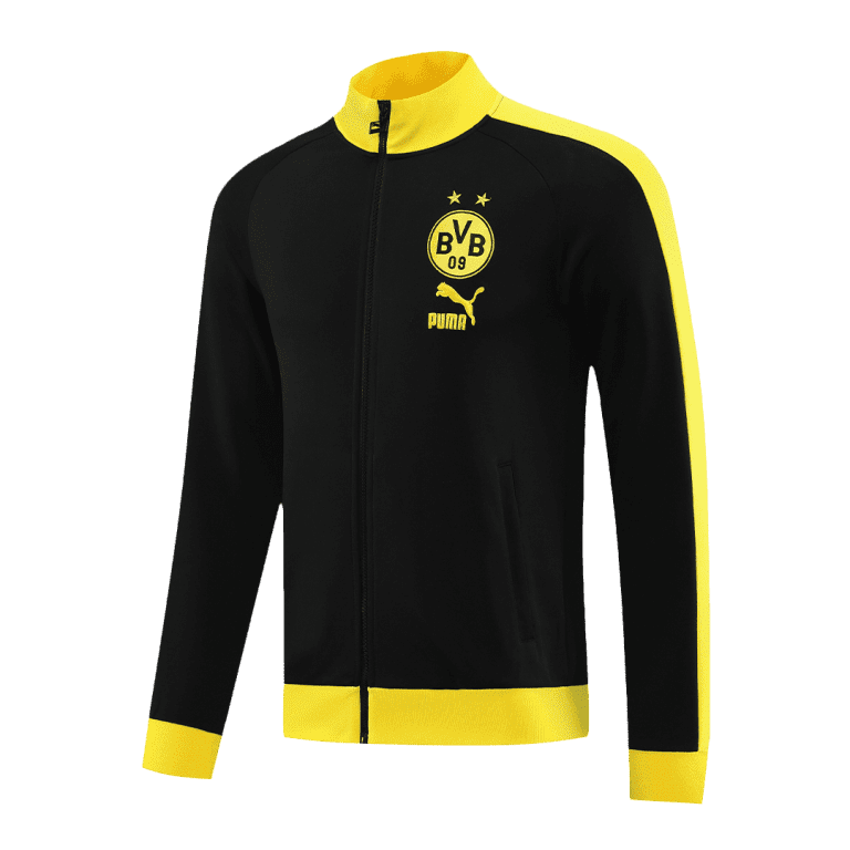 Men's Borussia Dortmund Training Jacket Kit (Jacket+Pants) 2023/24 - Best Soccer Jersey - 6