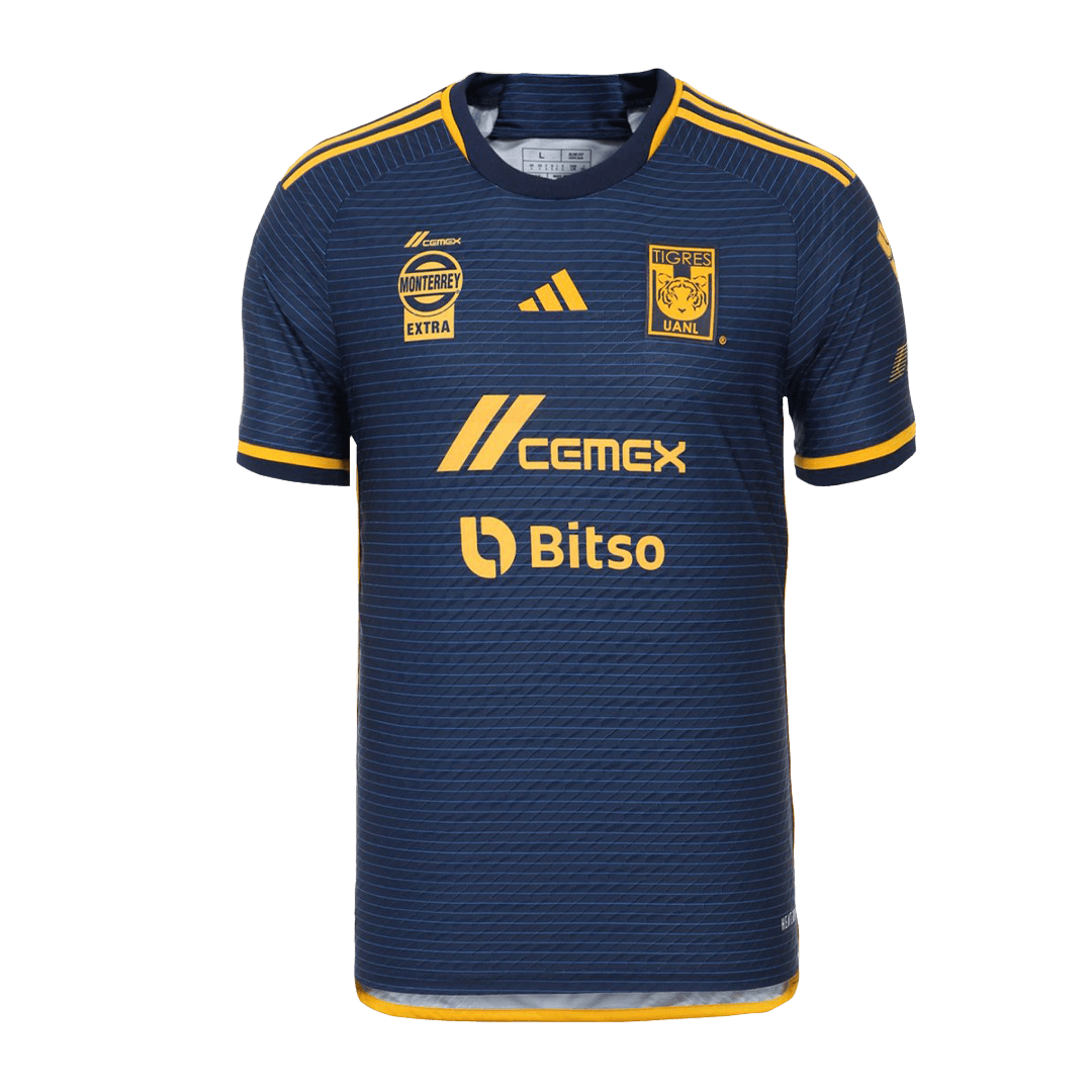 Men’s Authentic Tigres UANL Away Soccer Jersey Shirt 2023/24