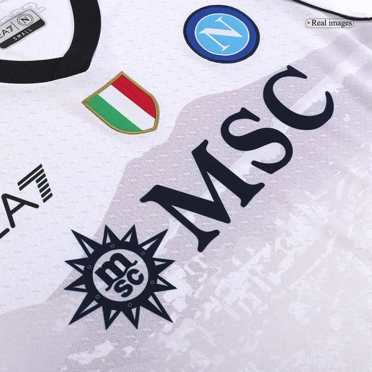 Men's Replica H.LOZANO #11 Napoli Away Soccer Jersey Shirt 2023/24 - Best Soccer Jersey - 8