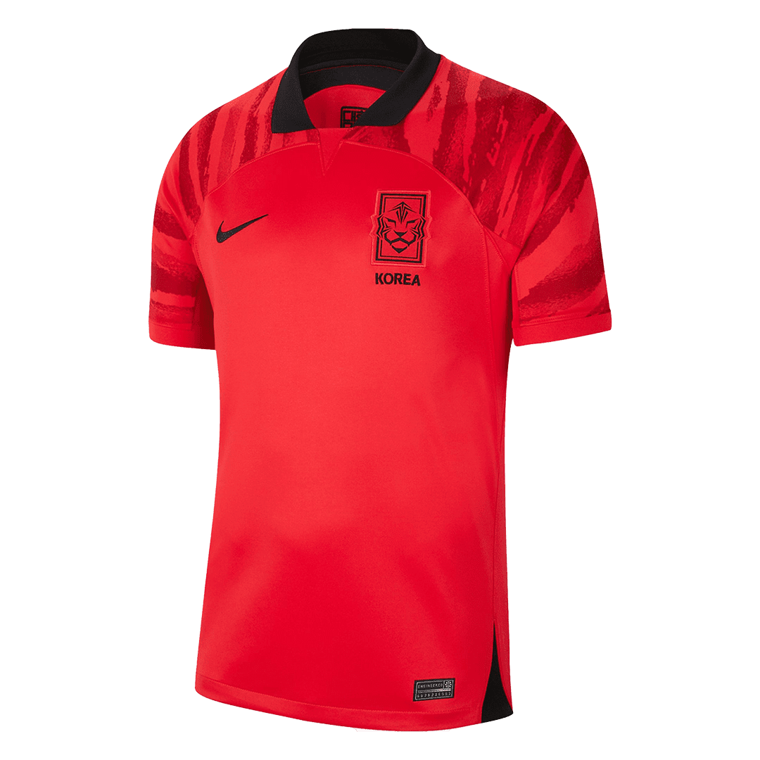Men’s Replica South Korea Home Soccer Jersey Shirt 2022 – World Cup 2022