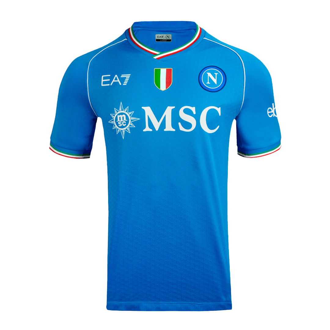 Men’s Authentic Napoli Home Soccer Jersey Shirt 2023/24