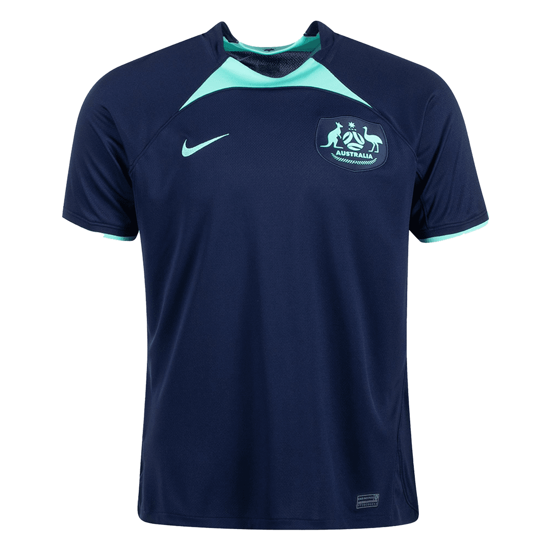 Men’s Replica Australia  Away Soccer Jersey Shirt 2022 – World Cup 2022