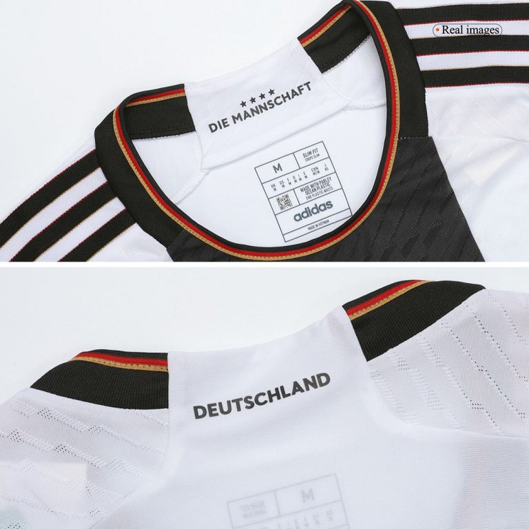 Men's Authentic Germany Home Soccer Jersey Shirt 2022 - World Cup 2022 - Best Soccer Jersey - 5