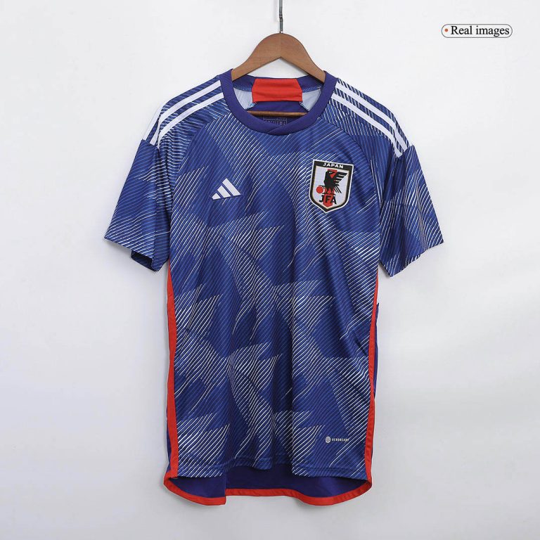 Men Football Jersey Short Sleeves Japan Home 2022 MINAMINO #10 Fan Version - Best Soccer Jersey - 3