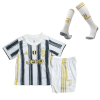 Kids Juventus Complete Football Kits (Jersey+Shorts+Socks) Home 2020/21 - Best Soccer Jersey - 5