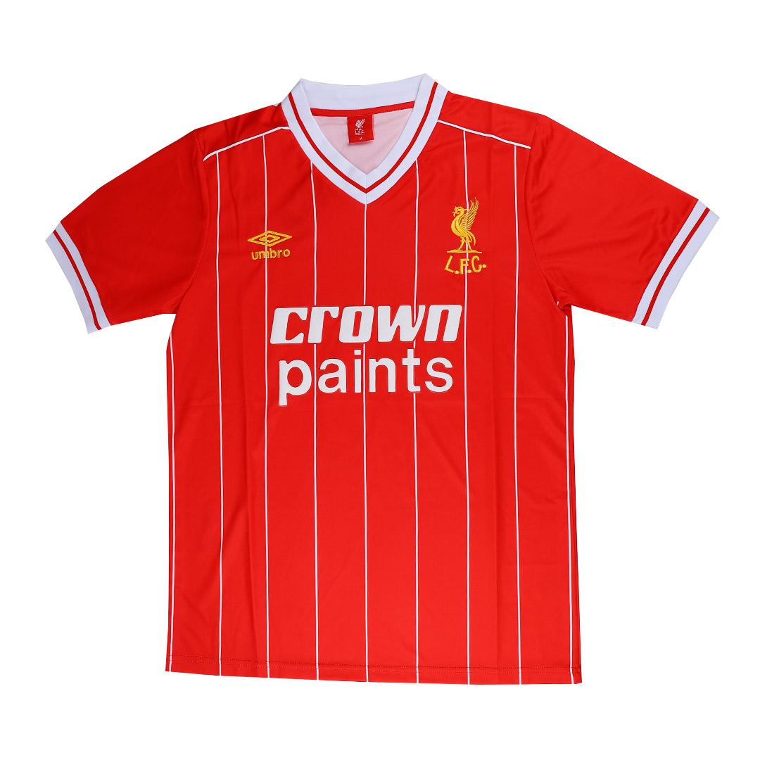 Men Liverpool Classic Football Jersey Short Sleeve Home 1983/84 - Best Soccer Jersey - 43