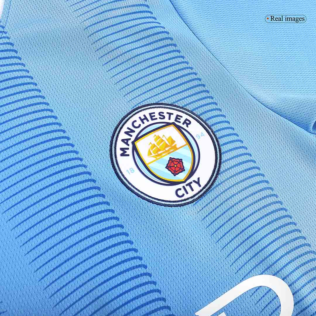 Men Manchester City Football Jersey Short Sleeve Home 2023/24 Fan Version - Best Soccer Jersey - 53