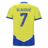 Men Juventus Football Jersey Short Sleeve VLAHOVIĆ #7 Third Away 2021/22 Fan Version - Best Soccer Jersey - 51
