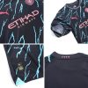 Kids Manchester City Complete Football Kits (Jersey+Shorts) Third Away 2023/24 - Best Soccer Jersey - 59