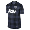Men Manchester United Classic Football Jersey Short Sleeve Away 2013/14 - Best Soccer Jersey - 46