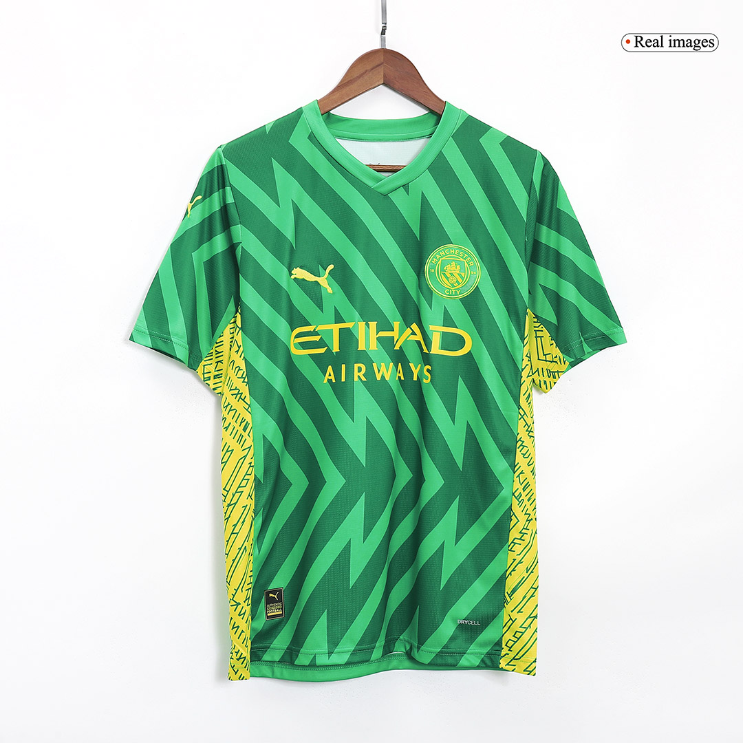 Men Manchester City Football Jersey Short Sleeve 2023/24 Fan Version - Best Soccer Jersey - 40