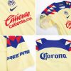 Kids Club America Aguilas Football Jersey Short Sleeve Home 2023/24 Fan Version - Best Soccer Jersey - 53