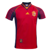 Men Spain Classic Football Jersey Short Sleeve Home 1998 - Best Soccer Jersey - 56