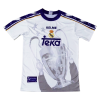 Men Real Madrid UCL Classic Football Jersey Short Sleeve 1997/98 - Best Soccer Jersey - 46