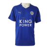 Men Leicester City Classic Football Jersey Short Sleeve Home 2015/16 - Best Soccer Jersey - 51
