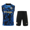 Men Chelsea Football Training Vests (Top+Shorts) 2023/24 - Best Soccer Jersey - 76