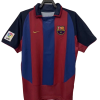 Men Barcelona Classic Football Jersey Short Sleeve Home 2003 - Best Soccer Jersey - 11