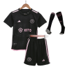 Kids Inter Miami CF Complete Football Kits (Jersey+Shorts+Socks) Away 2023/24 - Best Soccer Jersey - 66
