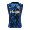 Men Chelsea Football Training Vests (Top+Shorts) 2023/24 - Best Soccer Jersey - 79