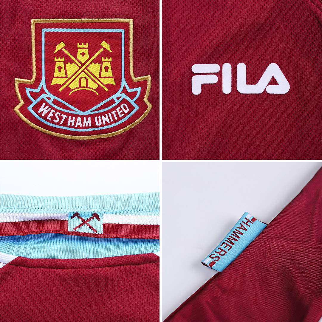 Men West Ham United Classic Football Jersey Short Sleeve Home 1999 - Best Soccer Jersey - 59