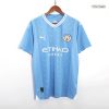 Men Manchester City UCL Football Jersey Short Sleeve GVARDIOL #24 Home 2023/24 Fan Version - Best Soccer Jersey - 63