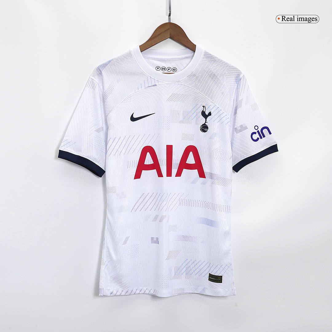 Men Tottenham Hotspur Football Jersey Short Sleeve Home 2023/24 Player Version - Best Soccer Jersey - 38